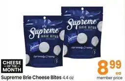 Safeway Supreme Brie Cheese Bites offer