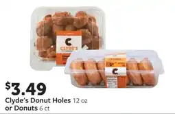 Fareway Clyde's Donut Holes or Donuts offer