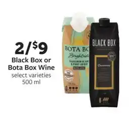 Fareway Black Box or Bota Box Wine offer