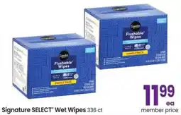 Safeway Signature SELECT Wet Wipes offer