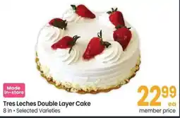 Safeway Tres Leches Double Layer Cake offer