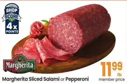 Safeway Margherita Sliced Salami or Pepperoni offer