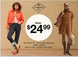 JC Penney Women's St. John's Bay Apparel offer