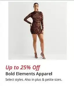 JC Penney Bold Elements Apparel offer