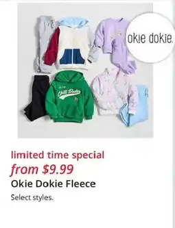 JC Penney Okie Dokie Fleece offer