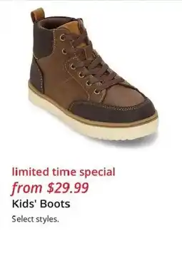 JC Penney Kids' Boots offer