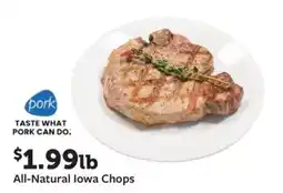 Fareway Pork All-Natural Iowa Chops offer