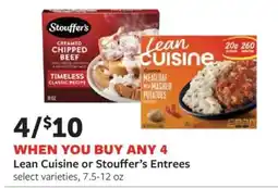 Fareway Lean Cuisine or Stouffer's Entrees offer