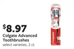 Fareway Colgate advanced toothbrushes offer