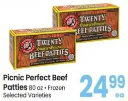 Safeway Picnic Perfect Beef Patties offer
