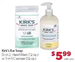 Family Fresh Market Kirk's Bar Soap offer