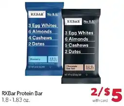 Family Fresh Market Rxbar protein bar offer