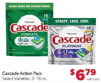 Family Fresh Market Cascade Action Pacs offer