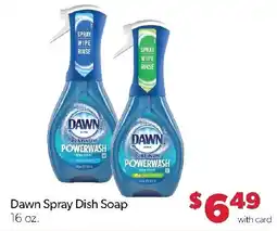 Family Fresh Market Dawn spray dish soap offer