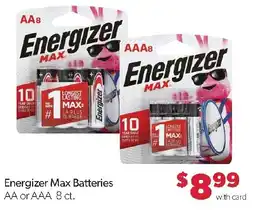 Family Fresh Market Energizer Max Batteries offer