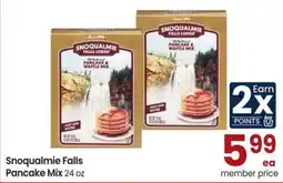 Safeway Snoqualmie Falls Pancake Mix offer