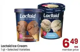 Safeway Lactaid Ice Cream offer