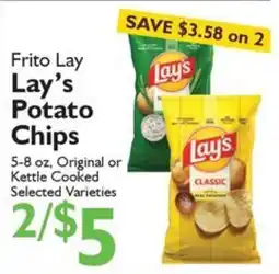 Festival Foods Frito Lay Lay's Potato Chips offer