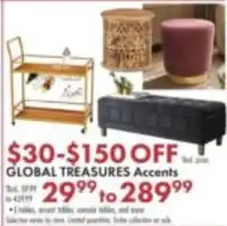 Boscov's Global Treasures Accents offer