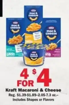Schnucks Kraft Macaroni & Cheese offer