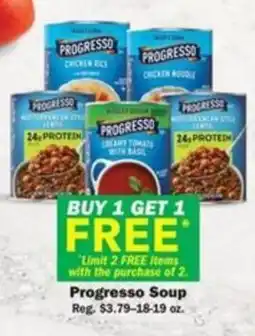 Schnucks Progresso Soup offer