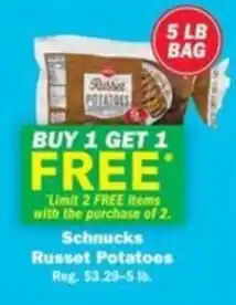 Schnucks Schnucks Russet Potatoes offer