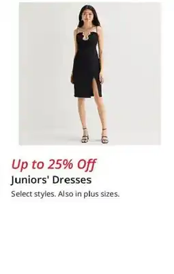 JC Penney Juniors' Dresses offer