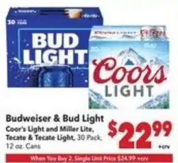 Budweiser & Bud Light