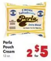 Vallarta Supermarkets Perla Pouch Cream offer