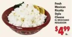 Vallarta Supermarkets Fresh Mexican Ricotta Style Cheese offer