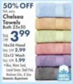 Boscov's Chelsea Towels offer