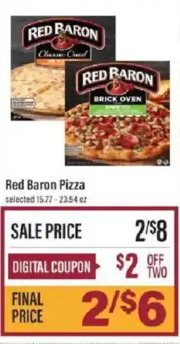Lowes Foods Red Baron Pizza offer