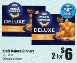 Times Supermarkets Kraft deluxe dinners offer