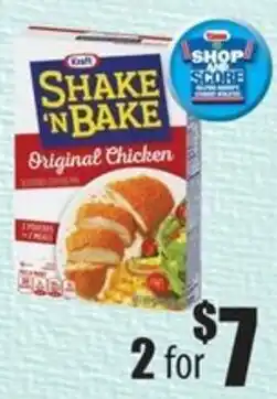 Times Supermarkets Kraft Shake 'N Bake Original Chicken offer