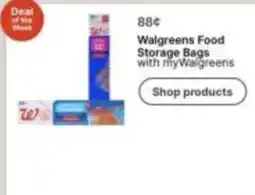 Walgreens Walgreens Food Storage Bags offer