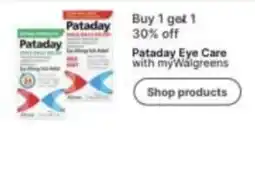 Walgreens Pataday Eye Care offer