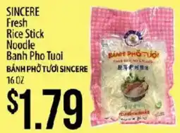 Hmart Sincere fresh rice stick noodle offer