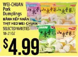 Hmart Wei-Chuan Pork Dumplings offer