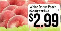 Hmart White Donut Peach offer