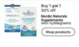 Walgreens Nordic Naturals Supplements offer