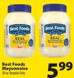 Times Supermarkets Best Foods Mayonnaise offer