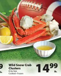Times Supermarkets Wild Snow Crab Clusters offer