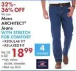 Boscov's Mens Architect Jeans offer