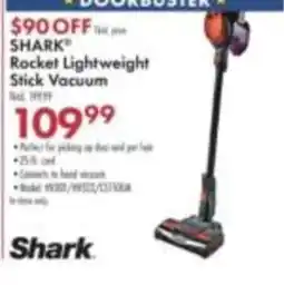 Boscov's Shark rocket lightweight stick vacuum offer