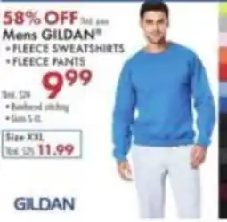 Boscov's Mens Gildan Fleece Sweatshirts or Fleece Pants offer