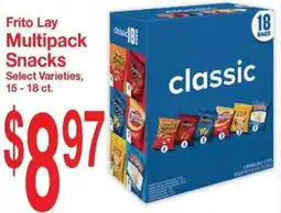 Super Saver Frito Lay Multipack Snacks offer