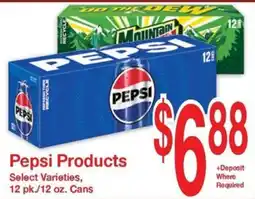 Super Saver Pepsi Products offer