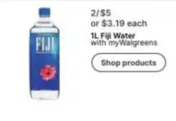 Walgreens Fiji Water offer
