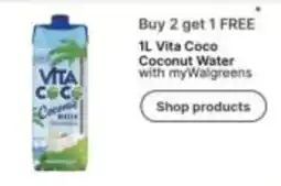 Walgreens Vita Coco Coconut Water offer