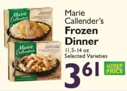 Festival Foods Marie Callender's Frozen Dinner offer